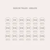 Anillo ancho de plata 925 satinada con forma ondulada.