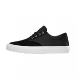 Championes Etnies Singleton Vulc XLT color azul marino con logo de la marca en el lateral y suela blanca.
