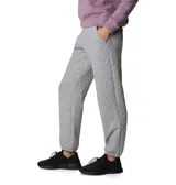 Pantalón deportivo acolchado color borgoña, con cintura elástica ajustable y bolsillos laterales.