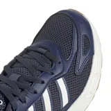 Championes Adidas Eclyptix 2000 M, color azul marino con detalles en blanco. Inspirados en las siluetas running de principios de los 2000, combinan diseño vintage con tecnología moderna.