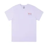 Remera blanca de algodón con logo Rivvia estampado en el pecho.