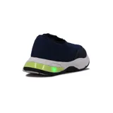 Championes Molekinho de color azul marino, con elástico y luces.