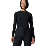 Pantalón de esquí Columbia Bugaboo II para mujer, color negro. Confeccionado con tecnología Omni-Tech™ impermeable y transpirable, forro termorreflectante Omni-Heat™ y aislamiento Omni-Heat™ reciclado.