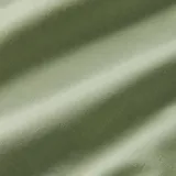 Short de baño verde claro con cintura elástica ajustable con cordón gris.