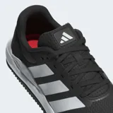 Championes Adidas Dropset Base negros con las tres tiras blancas.