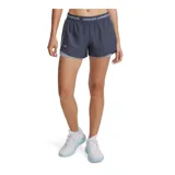Short deportivo de dos capas diseñado para mayor comodidad y rendimiento, con banda elástica en la cintura.