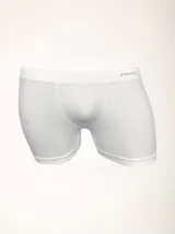 Boxer de microfibra color bordó, liso y sin costuras.