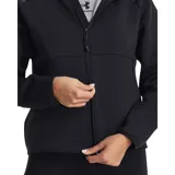 Campera Under Armour Unstoppable Fleece con capucha, cierre frontal completo y bolsillos laterales.
