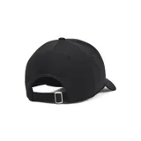 Gorro Under Armour modelo Blitzing, color negro con logo blanco bordado en el frente.