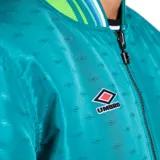 Campera reversible de poliéster con cierre de cremallera y logo bordado de Umbro.