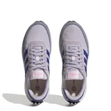 Championes Adidas Run 70S Wns, color lila con detalles en azul y gris.