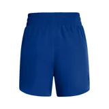 Short deportivo azul con cintura elástica y bolsillos laterales.