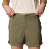 Short de senderismo negro con tecnología Omni-Shade™ Broad Spectrum UPF 50 y Omni-Wick™.