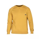 Buzo color mostaza de algodón con diseño clásico, mangas largas y ajuste cómodo.