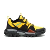 Zapatillas Caterpillar Raider Sport, edición limitada de la colaboración CATXTRANSFORMERS, inspiradas en Bumblebee. Capellada de malla y gamuza en colores amarillo y negro, forro interno de malla suave y respirable con tecnología probiótica CLEANSPORT NXT™, media suela acolchada y suela de goma duradera con gran tracción.