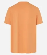 Remera de hombre color verde grisáceo, de manga corta y cuello redondo, confeccionada en algodón peruano.