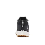 Zapatillas de trekking Columbia Facet 75 Mid Outdry, color beige con detalles en negro y blanco.