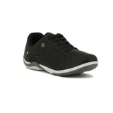 Championes urbanos Kolosh de mujer, color negro con suela gris y logo en el lateral.