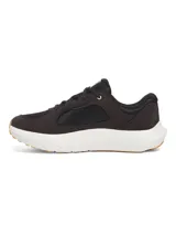 Zapatillas deportivas grises con detalles en celeste, marca Under Armour, modelo Charged Versurge.