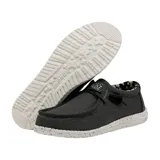 Mocasín con cordones de lona de algodón elástica, diseño clásico y sistema Easy-On para fácil calzado.