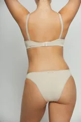 Bombacha vedetina clásica color blanco, de tricot.