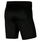Short deportivo Nike Dry Park Iii de hombre, color negro con logo blanco en la pierna izquierda. Confeccionado con tecnología Dri-FIT para mantener la transpirabilidad y comodidad durante la actividad física.