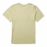 Remera técnica negra de hombre, marca Merrell, con tecnología Drirelease para controlar la humedad, anti-olor, protección UPF30+, 4-way stretch y costuras planas. Confeccionada con 76% poliéster reciclado, 19% tencel y 5% spandex.
