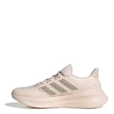 Championes Adidas Ultrarun 5 W color rosa con detalles en gris. Capellada de malla transpirable, amortiguación Cloudfoam con rebote Bounce 2.0 y suela Adiwear.