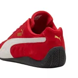 Championes Puma Speedcat OG azules de gamuza con detalles en blanco y suela negra.