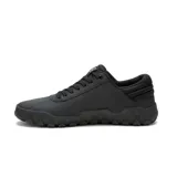 Zapatillas Caterpillar modelo Hex Plus, color negro, con capellada de nubuck recubierto de PU, forro 100% reciclado postindustrial, plantilla de espuma de PU moldeada, suela de goma duradera para mayor tracción y logo de la marca en el lateral.