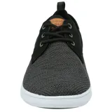 Zapatilla urbana Hush Puppies modelo Port, color tostado, con capellada de cuero y malla, cordones y suela con tecnología ZeroG de EVA.