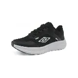 Championes deportivos Umbro Icon Lady, color negro con logo de la marca en el lateral y suela blanca.