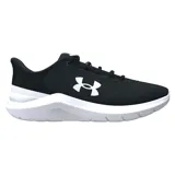 Championes Under Armour Phade RN 3, color negro con detalles en blanco.