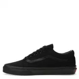 Championes Vans Old Skool negros de lona con suela de goma.