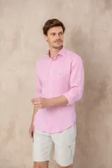 Camisa Lino Hudson Collar
