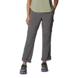 Pantalón largo negro convertible en short, con tecnología Omni-SHADE de protección solar FPU 50, bolsillos laterales y traseros.