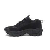 Zapatillas Caterpillar Intruder unisex, color negro, con capellada de cuero y suela de goma con gran tracción.