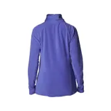 Buzo de polar Columbia Glacial IV con media cremallera, color lila.