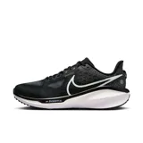 Championes de running Nike Vomero 17, color negro con detalles en blanco.