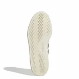 Championes urbanos Adidas Breaknet 3.0, color blanco con detalles en gris, confeccionados en material sintético, con las tres tiras características de la marca en los laterales y suela de goma.