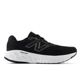 Championes de running New Balance Evoz V4, color negro con suela blanca Fresh Foam.