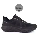 Championes deportivos Hi-Tec Jax H22 color gris oscuro con suela negra, resistentes al agua.