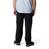 Pantalón largo convertible en short, color gris, con bolsillos cargo y protección solar UPF 50.