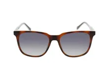 Lentes de sol polarizados en color marrón con montura de acetato y lentes degradados.