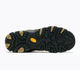 Zapato de senderismo Merrell Moab 3 Waterproof, color marrón con detalles en negro y suela Vibram.