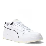 Championes Puma RBD Game Low blancos con detalles en negro.