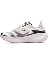 Championes Under Armour UA Echo para uso diario, con amortiguación UA HOVR™, cordones asimétricos y parte superior inspirada en cinta deportiva.