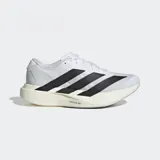 Championes Adidas Adizero Evo SL blancos con las tres tiras características de la marca en color negro.