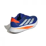 Championes Adidas Duramo Sl2 color azul con detalles en plateado y naranja, ideales para running.