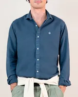 Camisa Estructura Marino